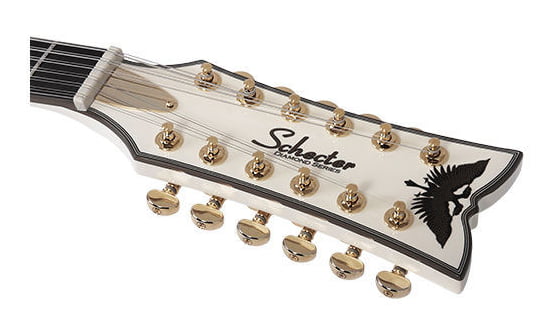 Schecter Wayne Hussey Corsair-12 Ivory (IVY)