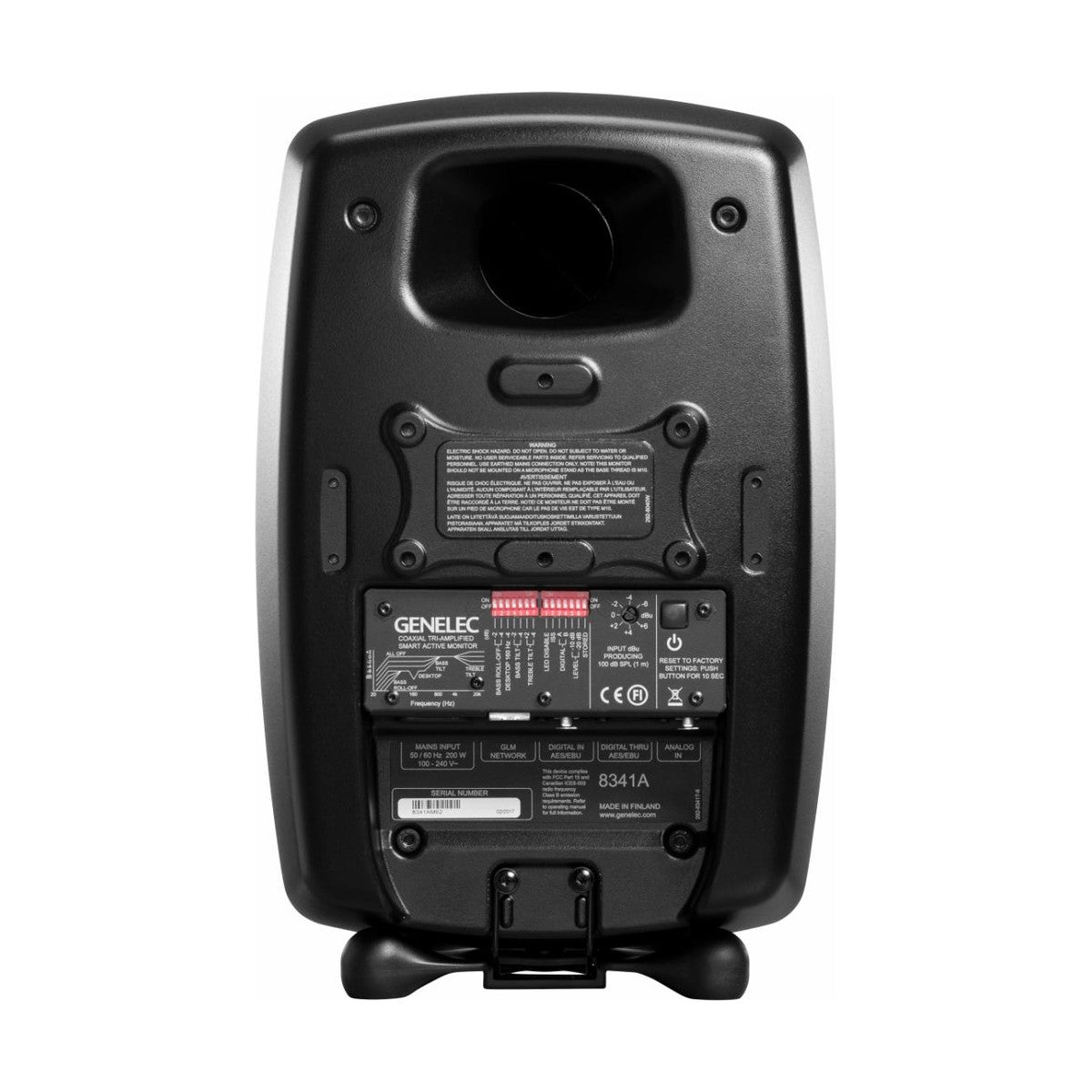 Genelec 8341A Black Dual 6.6 inch Coaxial SAM Powered Studio Monitor