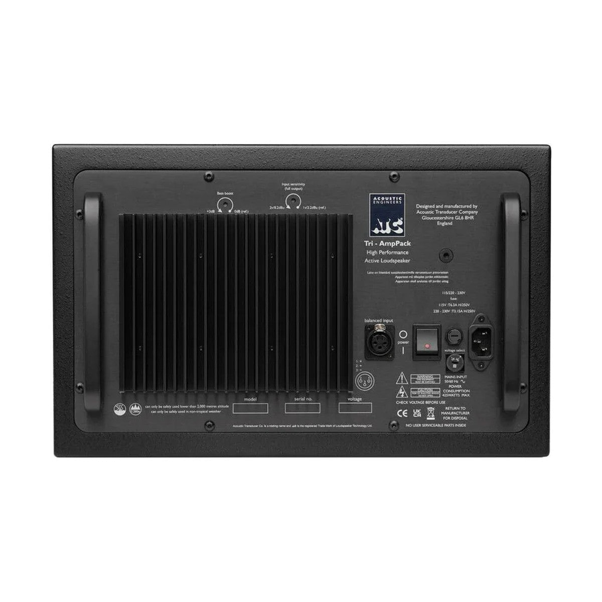 ATC SCM25A PRO MKII Pair 3-way Active Studio Monitor, 6.5 inch Woofer (Pair)