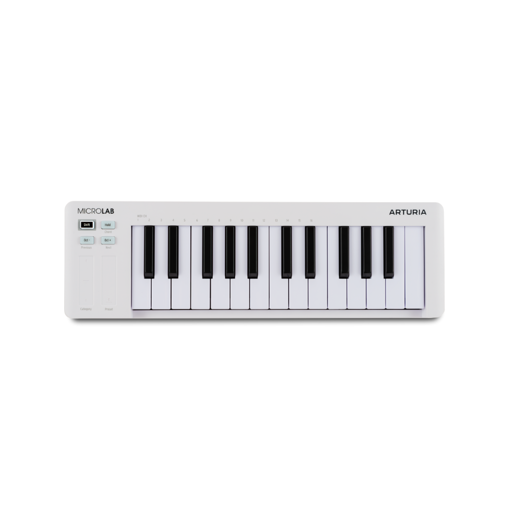 Arturia MicroLab Mk3 White