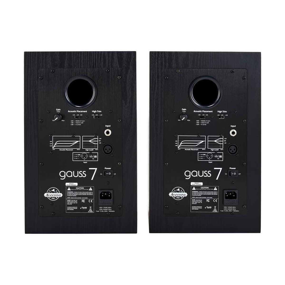 Avantone Pro Gauss 7 7 inch Powered Studio Monitor Pair
