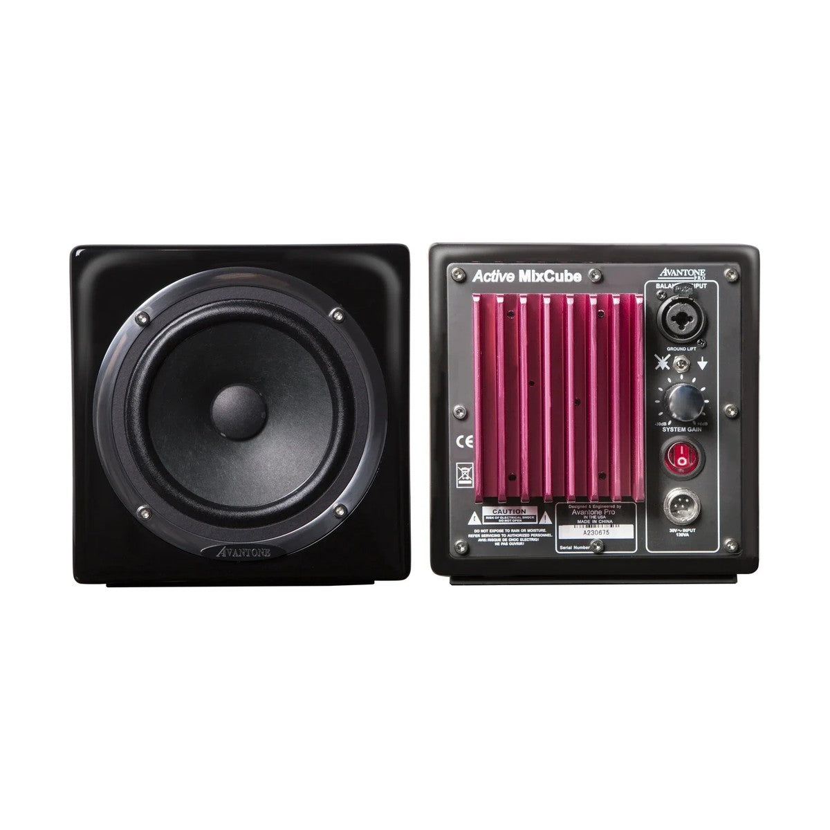 Avantone Pro MixCube Active Monitor Black 5.25 inch Active Studio Monitor (Pair)
