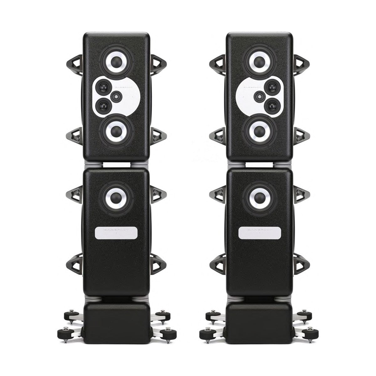 Barefoot MasterStack 12 w/handles 4.5-way Active Monitor Tower System (Pair)