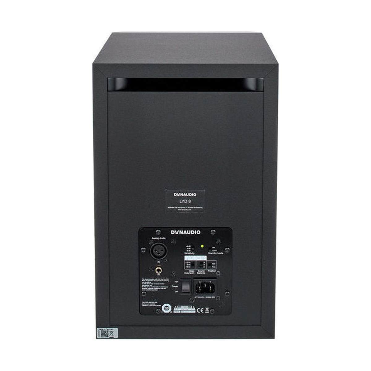 Dynaudio LYD 8 Black 8 inch Powered Studio Monitor