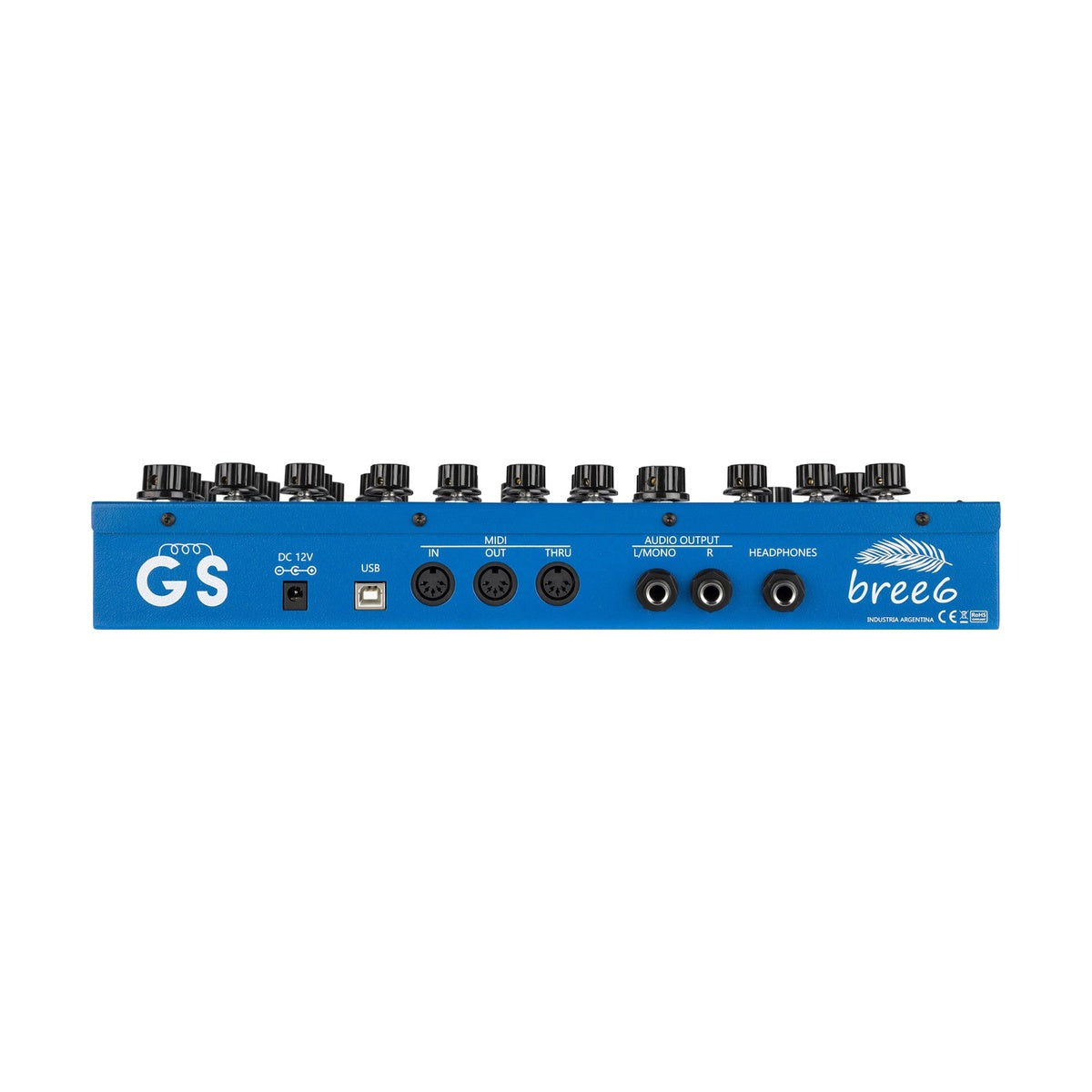 GS Music - Bree6 Desktop (Blue) Analog Synthesizer