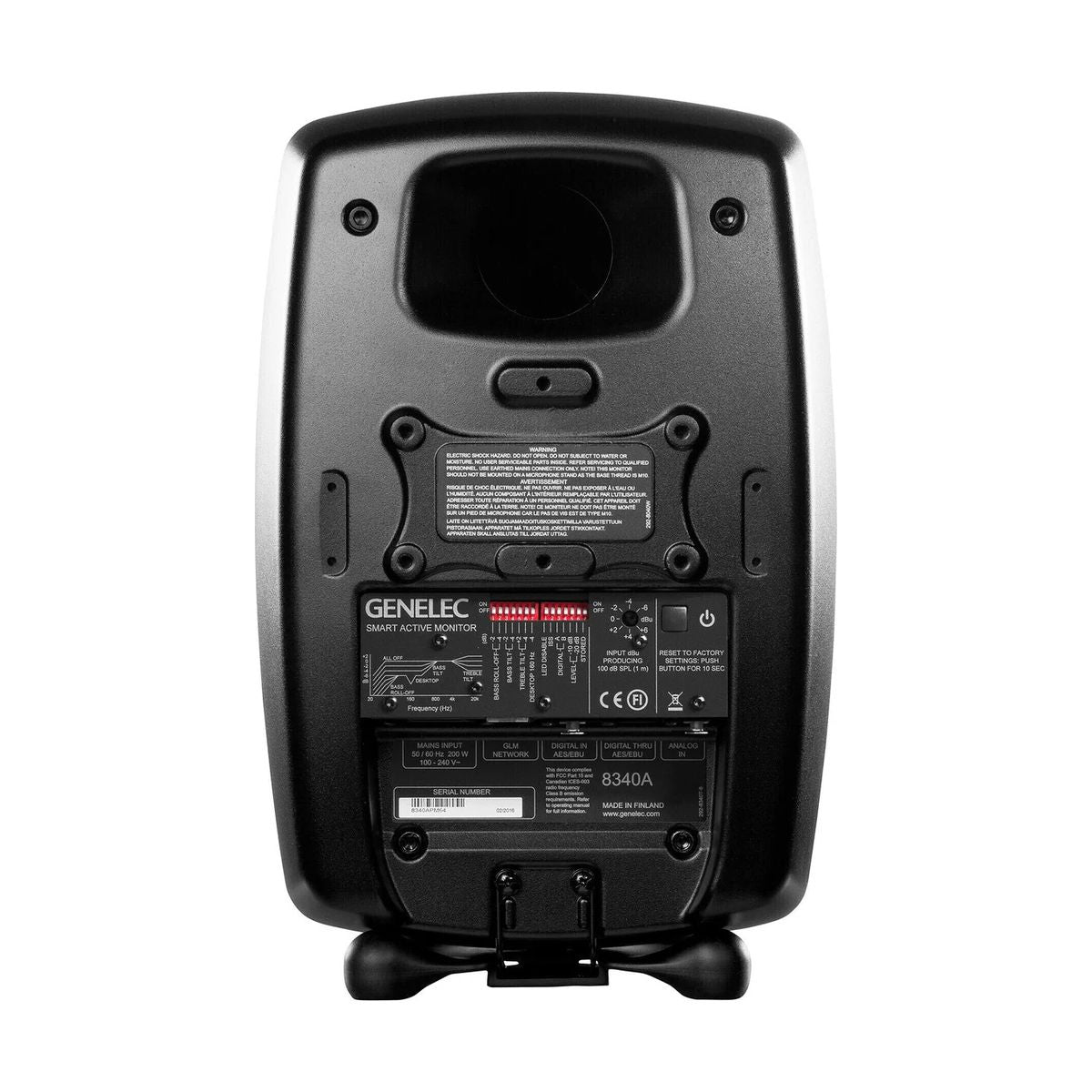 Genelec 8340A Black 6.5 inch Coaxial SAM Powered Studio Monitor