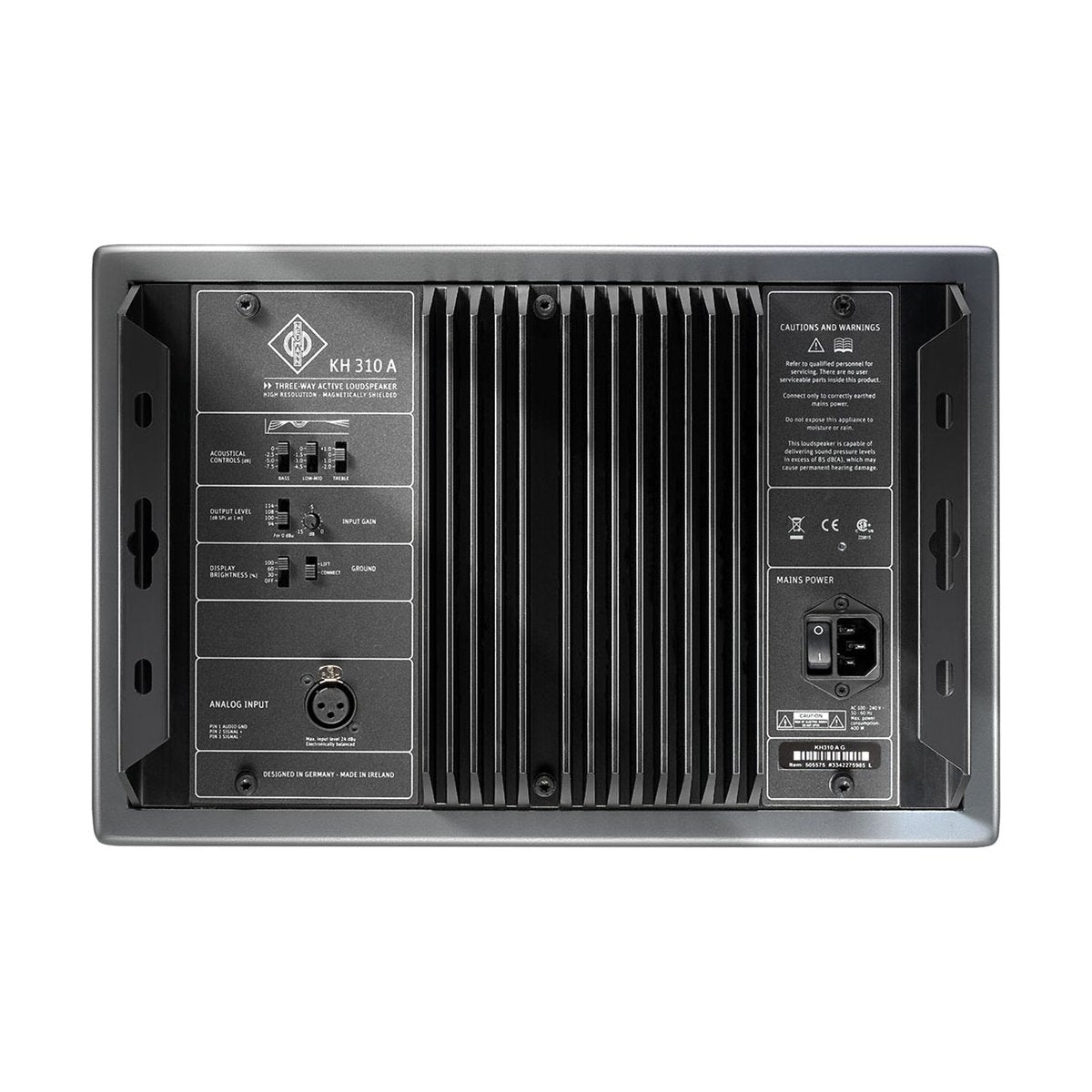 Neumann KH 310 A R G 3-way Active Studio Monitor