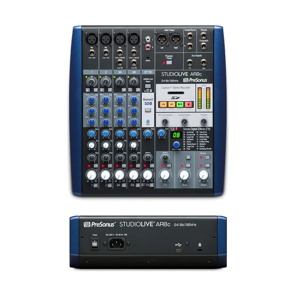 PreSonus StudioLive Mixer AR8c USB