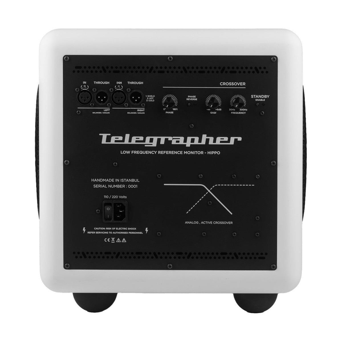 Telegrapher Hippo 10 inch Active Subwoofer