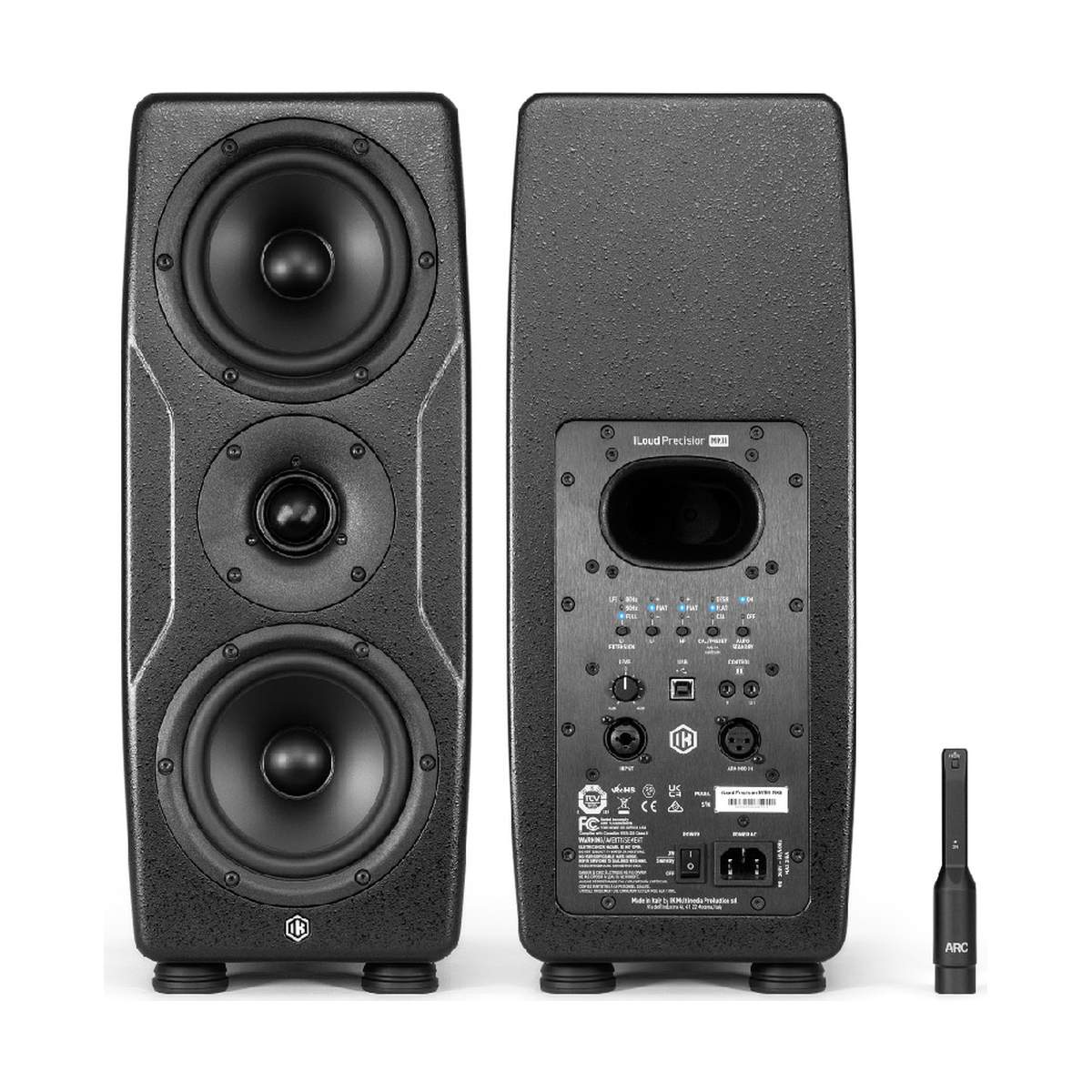 IK Multimedia iLoud Precision MTM MKII Dual 5 inch MTM Powered Studio Monitor
