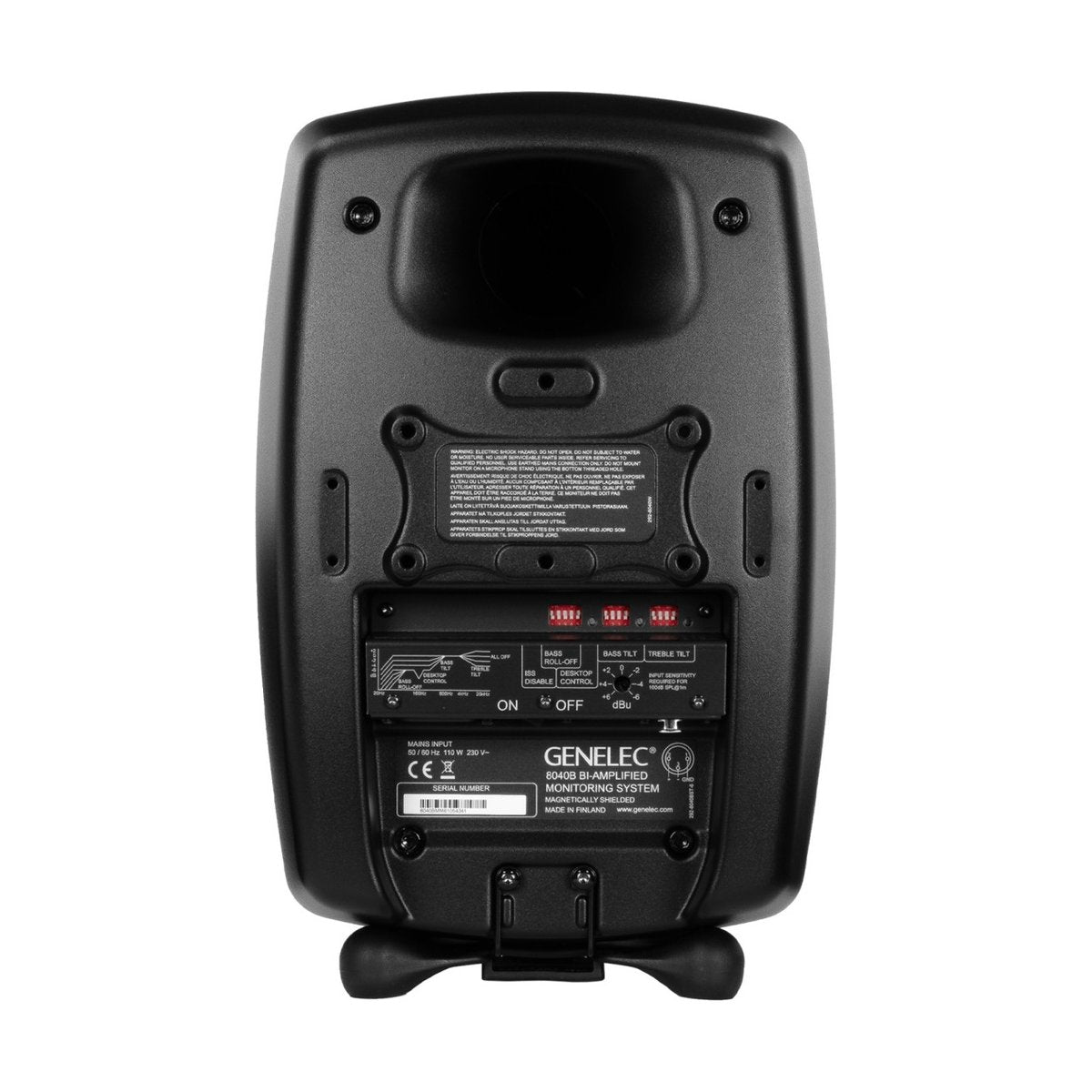 Genelec 8040B Monitor Black 6.5 inch Powered Studio Monitor