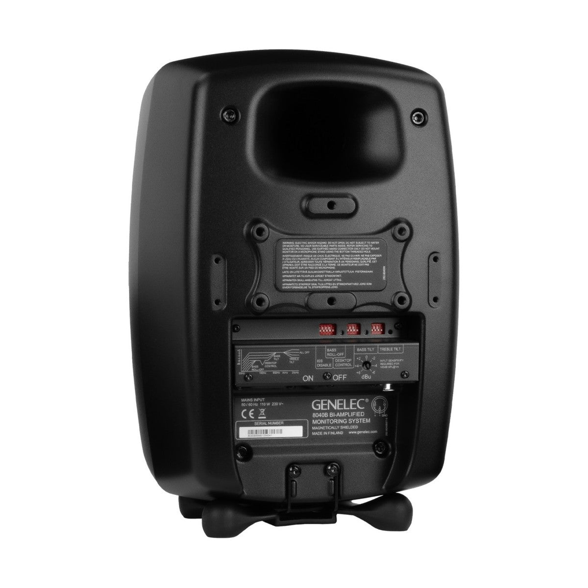 Genelec 8040B Monitor Black 6.5 inch Powered Studio Monitor