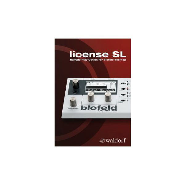 Waldorf License SL Blofeld sample option upgrade