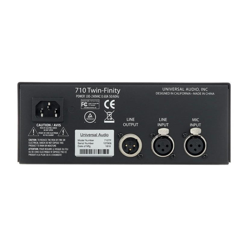 UNIVERSAL AUDIO 710 Twin-Finity