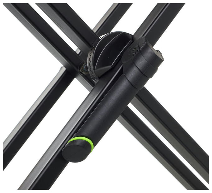 Gravity KSX 2 RD - Set with keyboard stand X-Form double and rapid desk