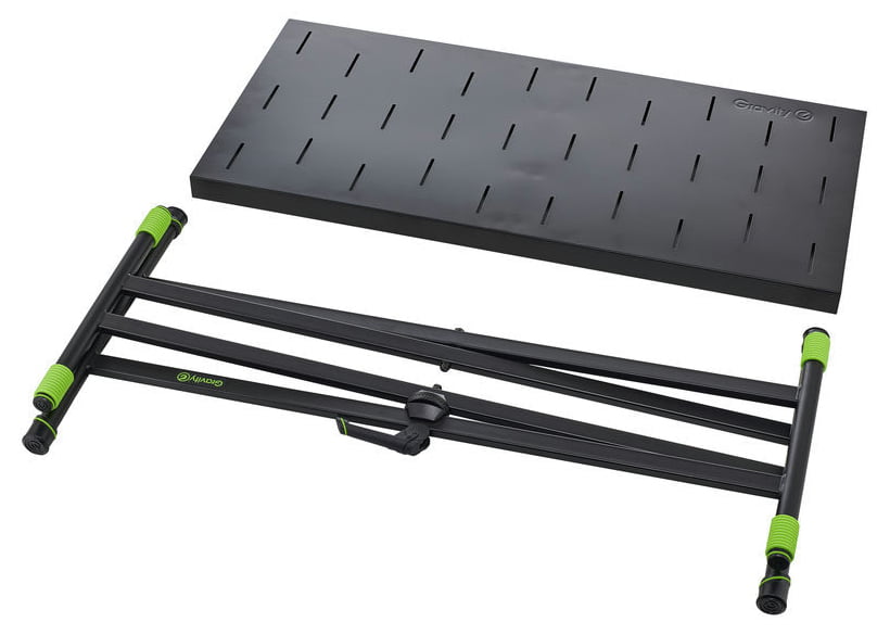 Gravity KSX 2 RD - Set with keyboard stand X-Form double and rapid desk