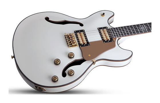 Schecter Wayne Hussey Corsair-12 Ivory (IVY)