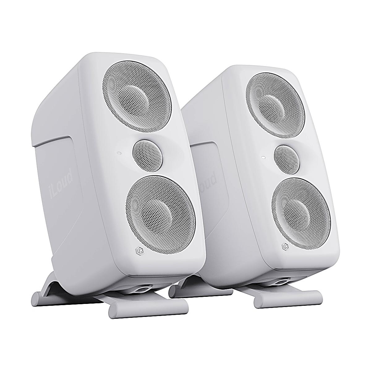 IK Multimedia iLoud MTM MKII White Powered Studio Monitor Pair