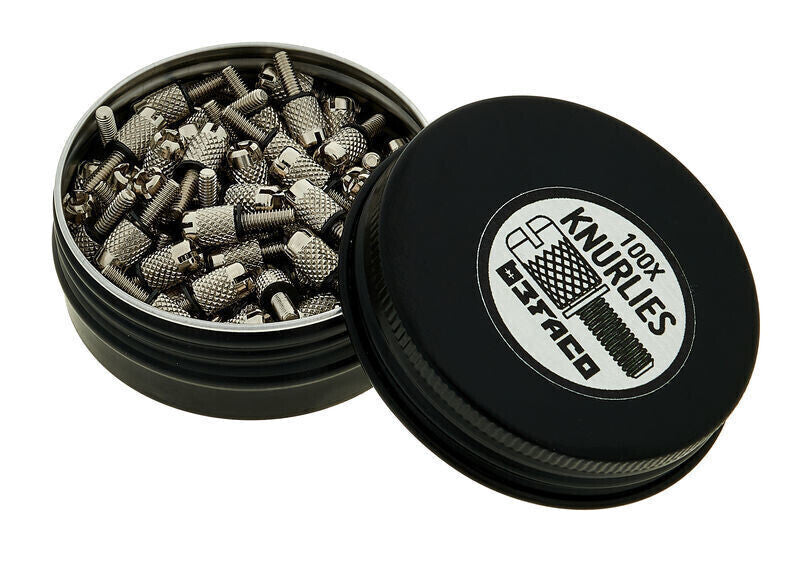 Befaco Knurlies M3 100 u. Pack