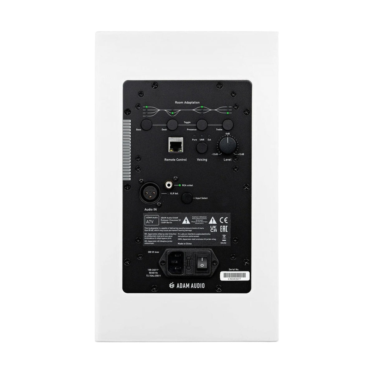ADAM A7V White 2-way Active Studio Monitor