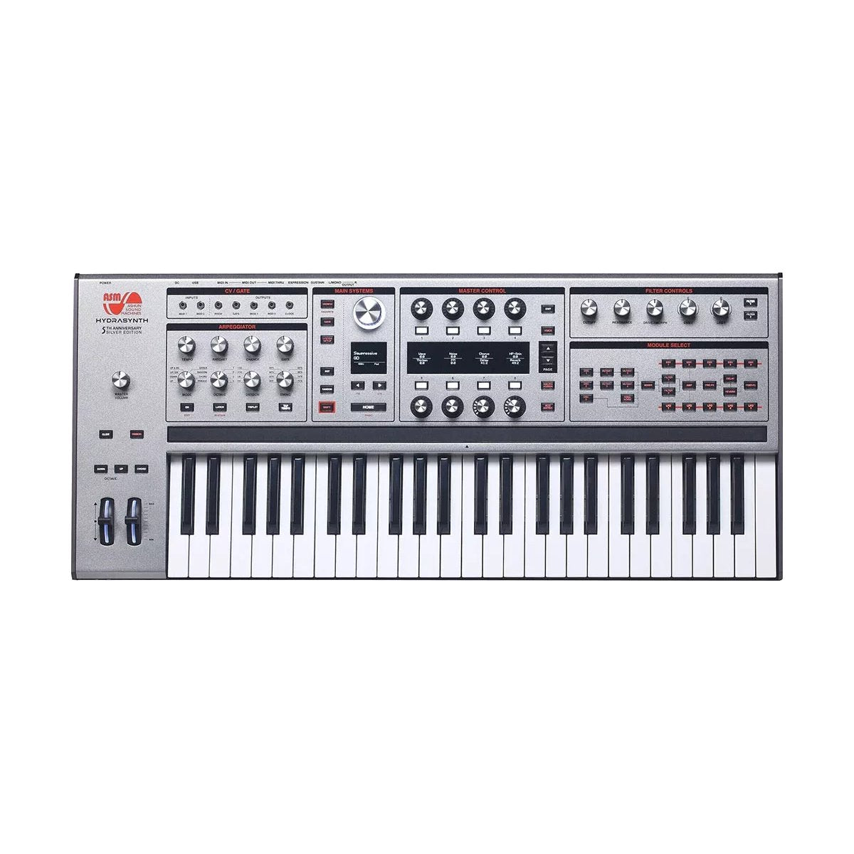 ASM Hydrasynth Keyboard Silver Edition