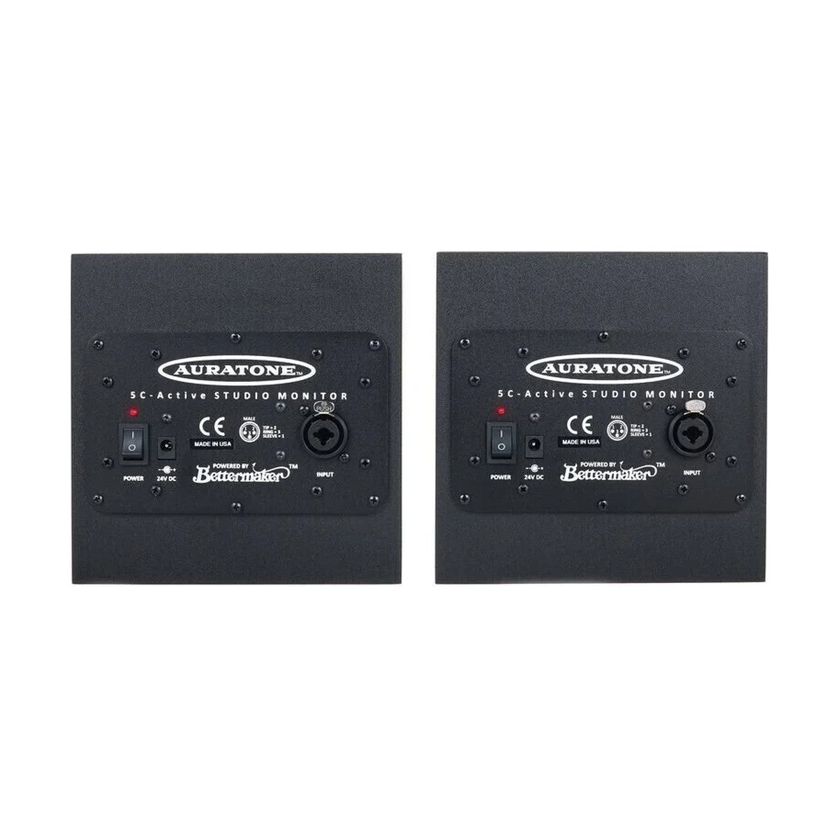 Auratone 5C Active Pair Black 4.5 inch Active Reference Monitor (Pair)