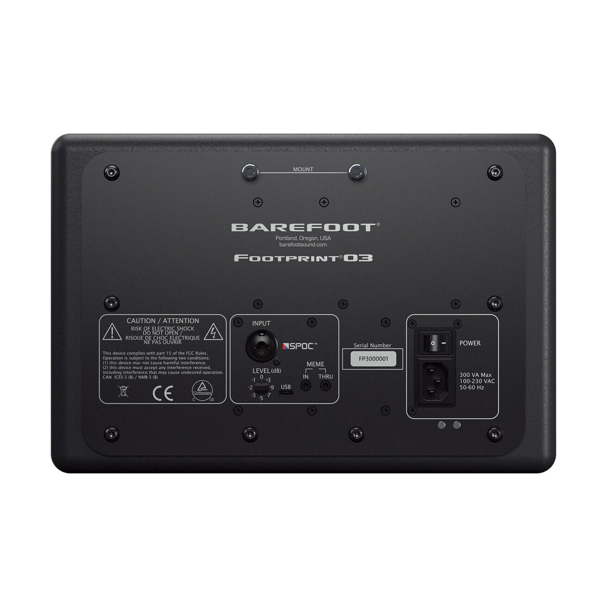 Barefoot Sound Footprint 03 3-way Active Studio Monitor (Pair)