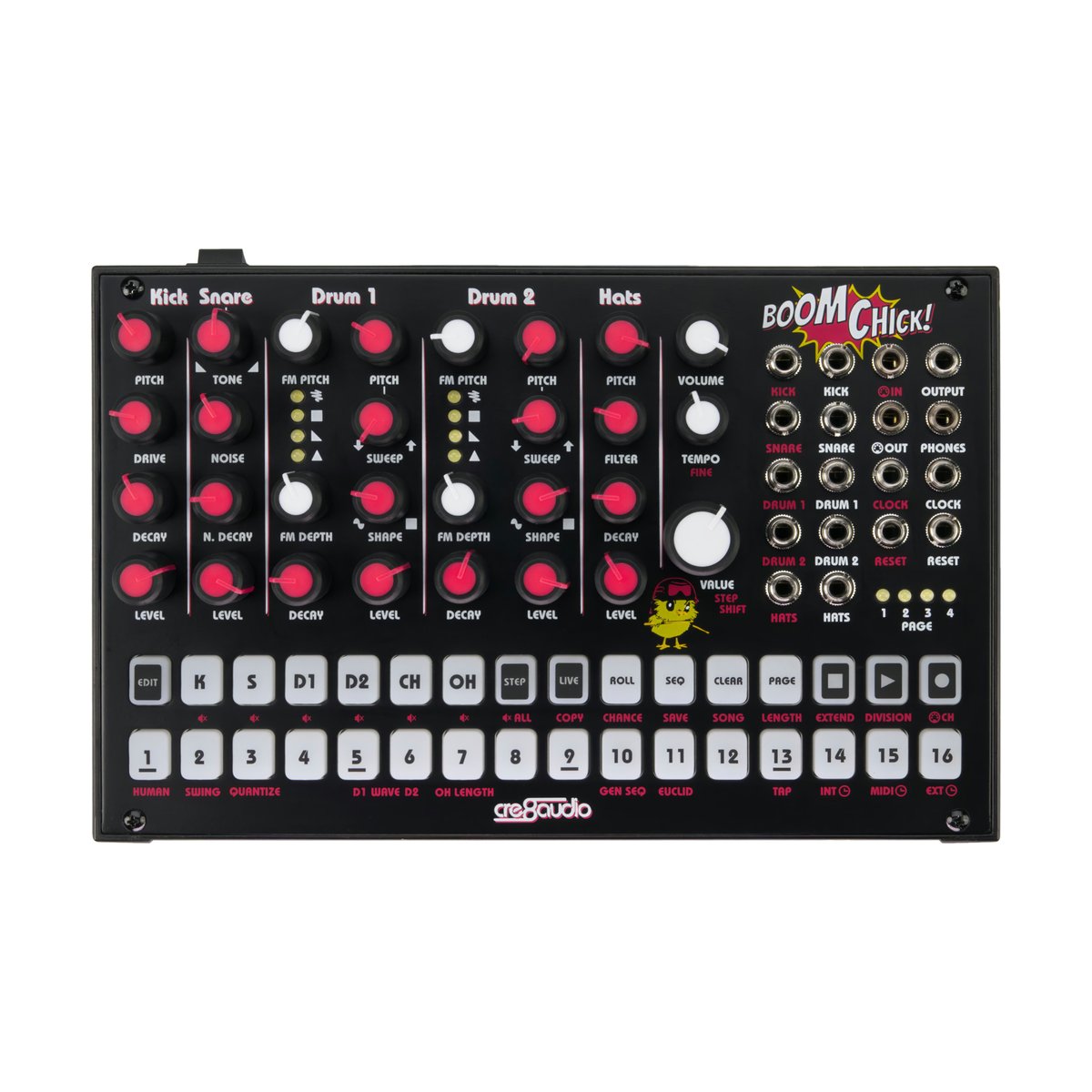 Cre8audio Boom Chick Drum Synthesizer