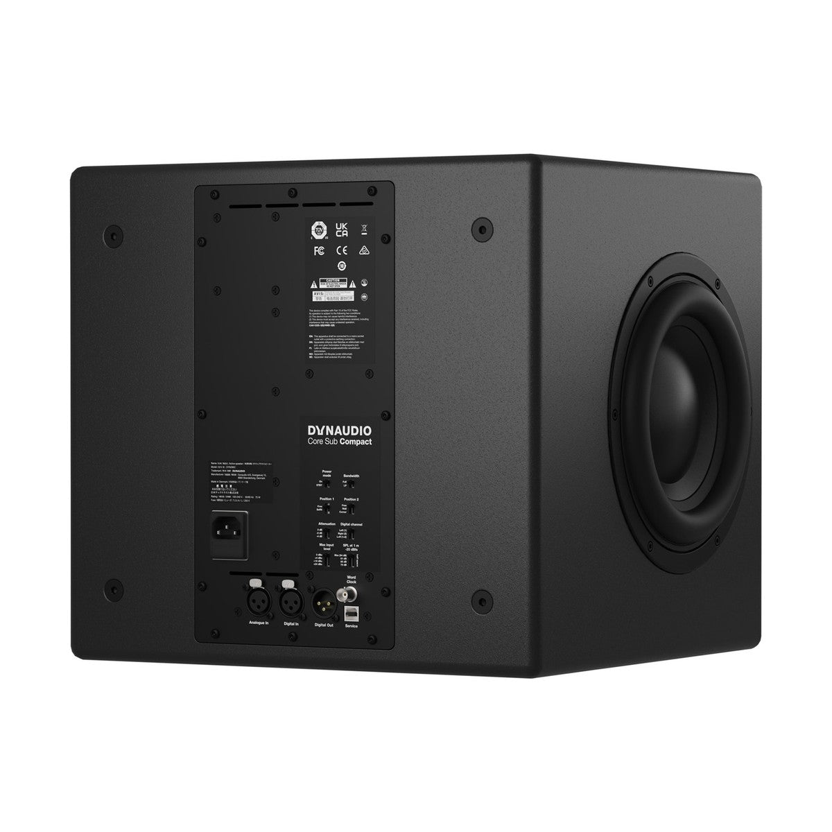 DYNAUDIO CORE SUB COMPACT Dual 9 inch Active Studio Subwoofer