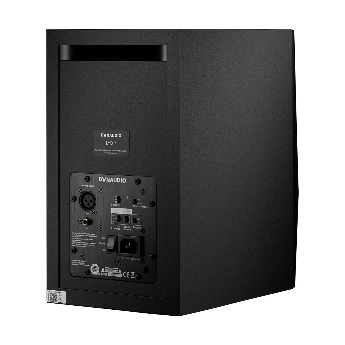Dynaudio LYD 7 Black 7 inch Powered Studio Monitor
