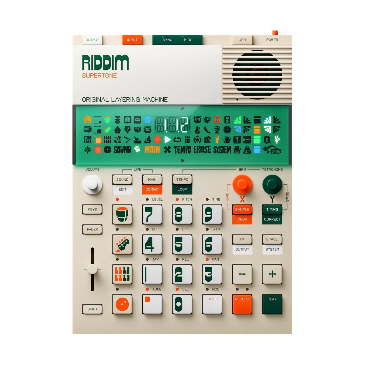 Teenage Engineering EP-40 riddim + EP-2350 ting