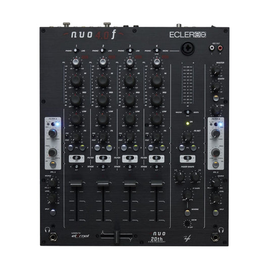 Ecler NUO 4.0F Black - DJ Mixer