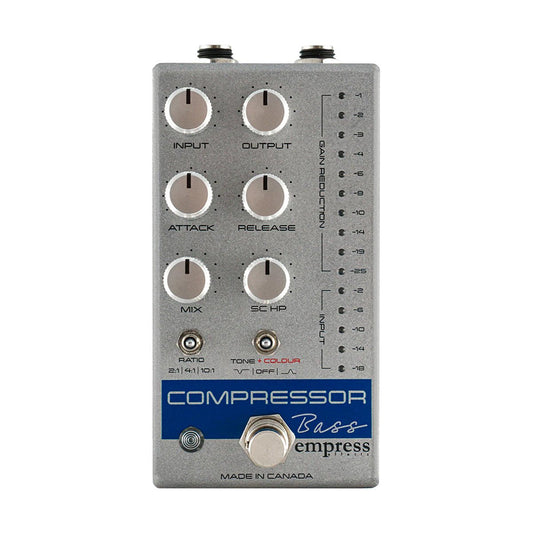 Empress Effects Compressor Bass (Silver)