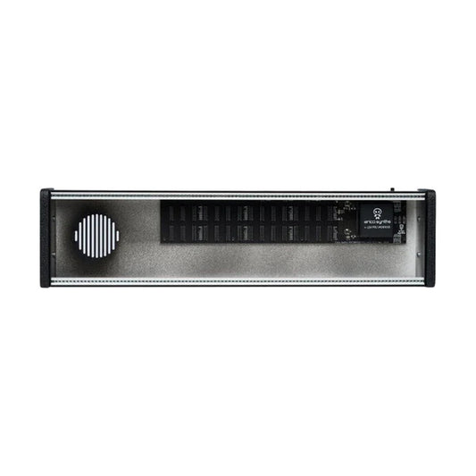 Erica Synths 1x104HP Aluminum Skiff Case with Lid (EU plug)