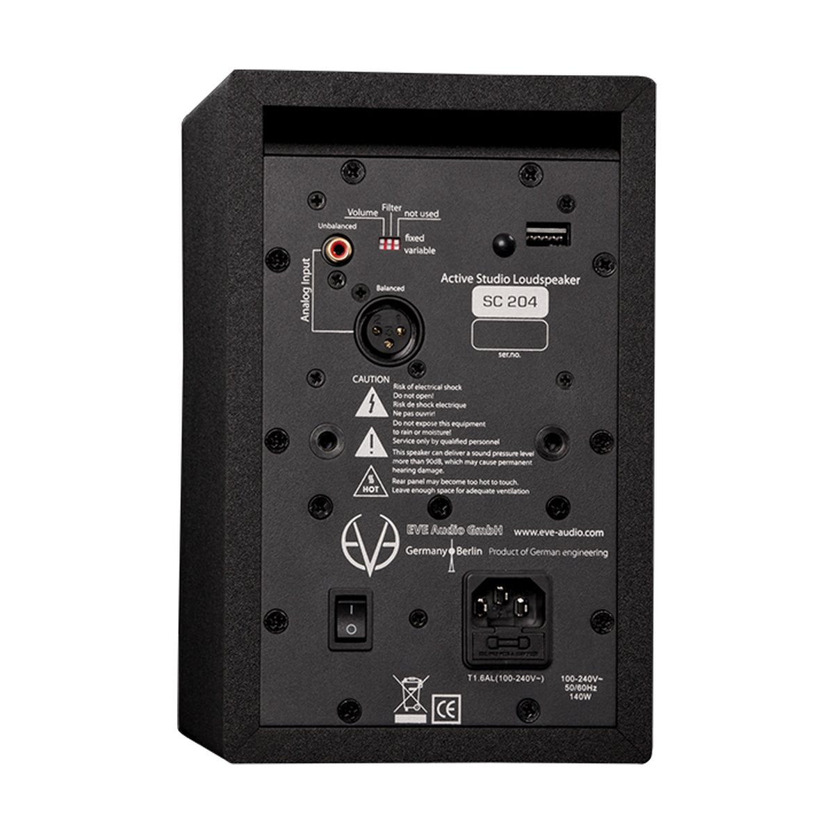 Eve Audio SC204 2-Way Studio Monitor