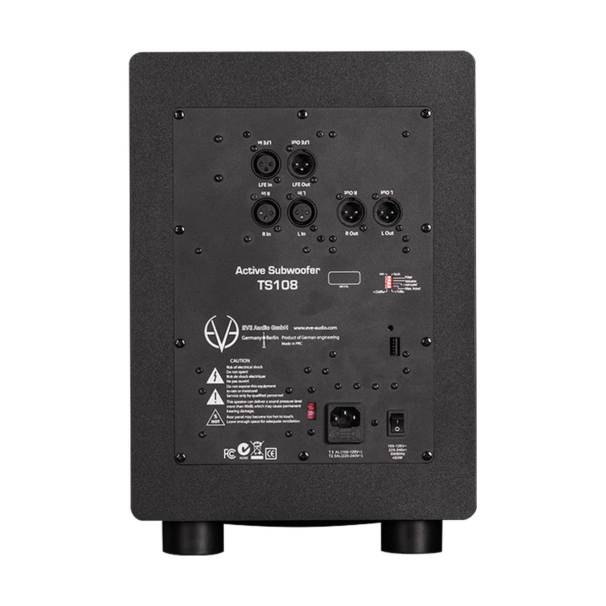 Eve Audio TS108 1-Way Studio Subwoofer