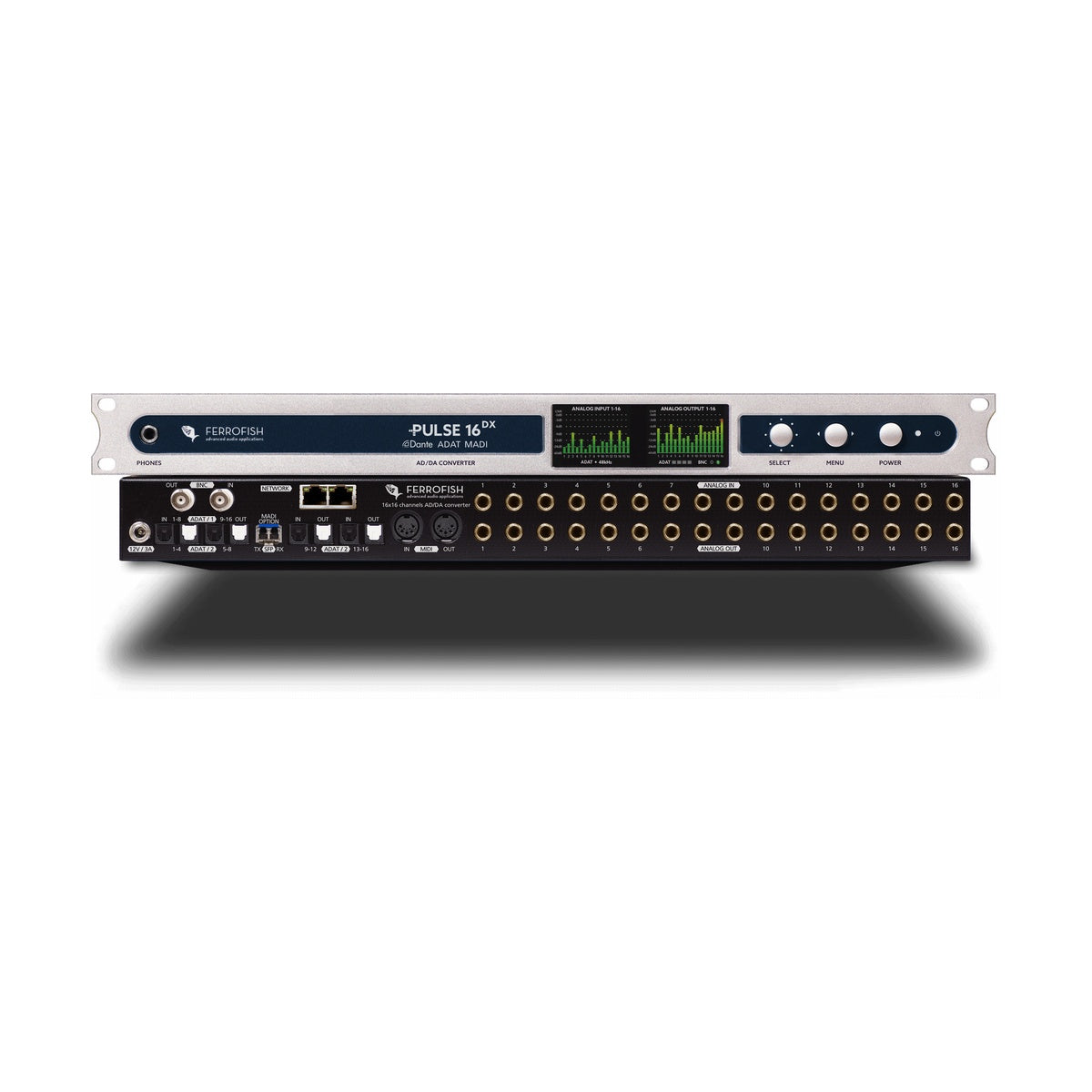 Ferrofish Pulse 16DX with Dante and Singlemode