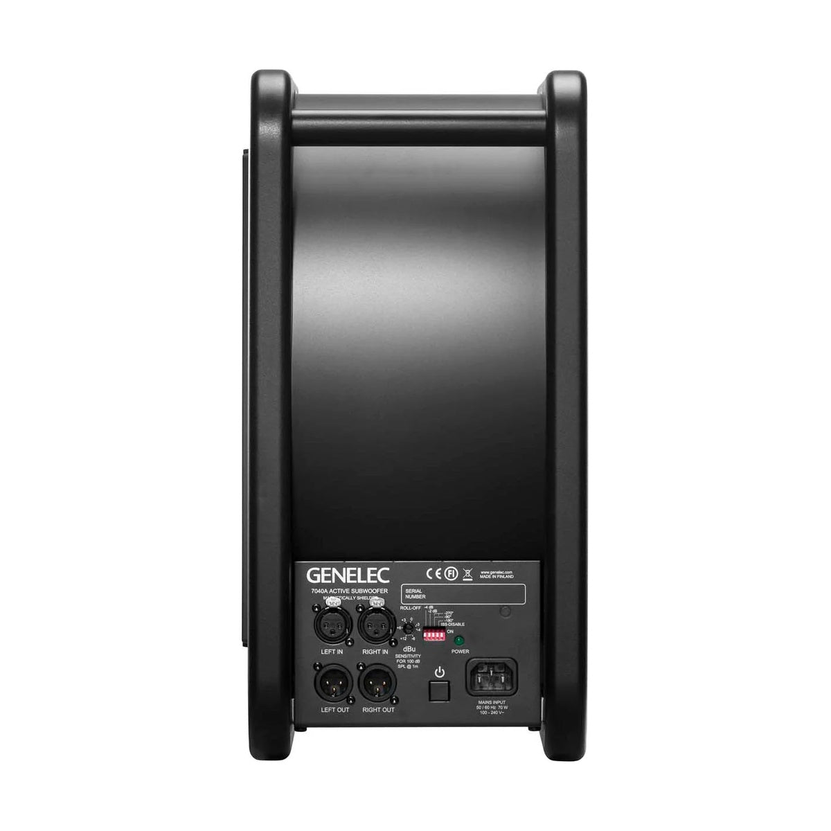 Genelec 7040A Black 6.5 inch Powered Studio Subwoofer