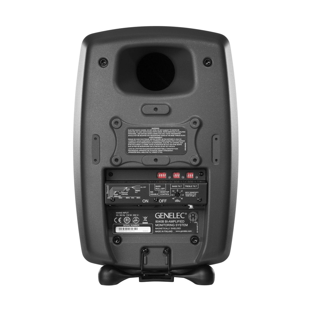 Genelec 8040B Dark Grey 6.5 inch Active Studio Monitor