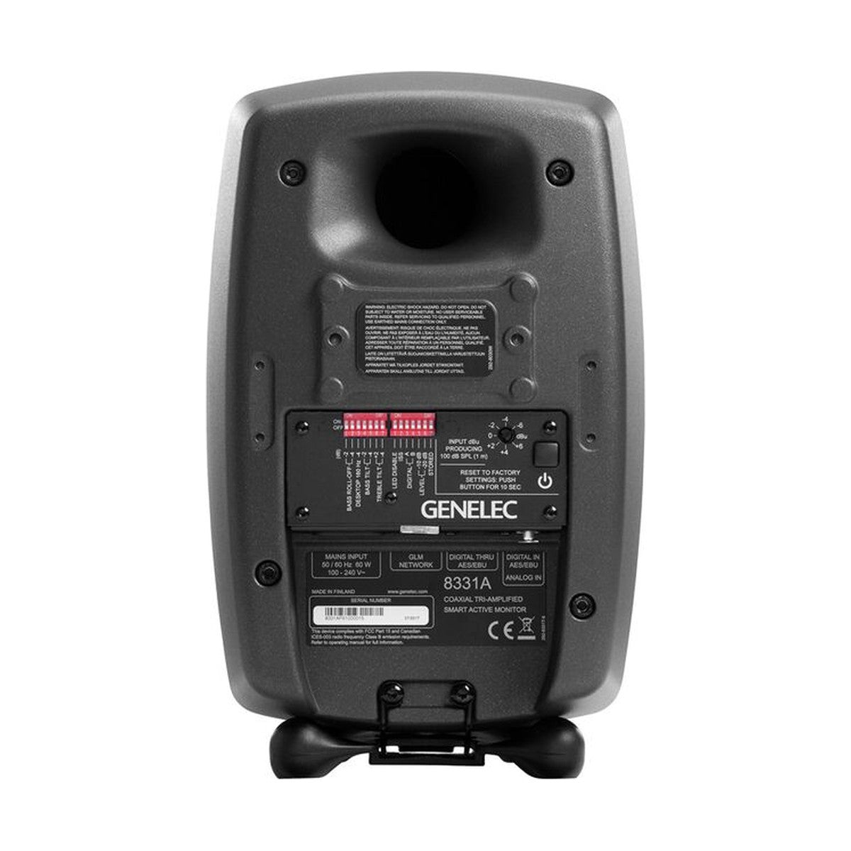 Genelec 8331A Dark Grey Dual 5 inch Coaxial SAM Active Studio Monitor