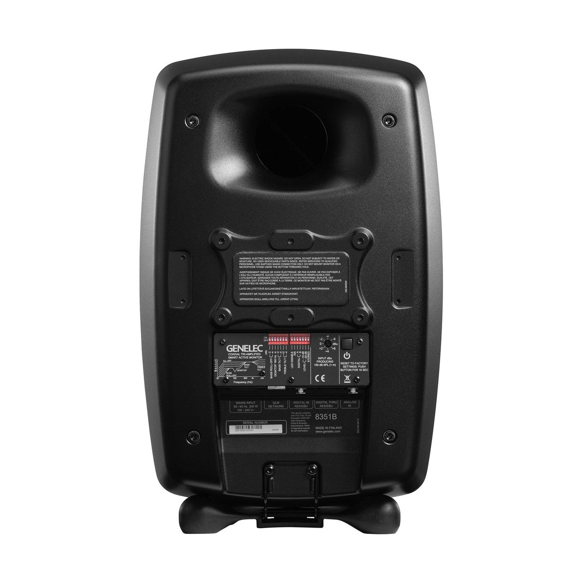 Genelec 8351B Black Dual 8.5 inch Coaxial SAM Powered Studio Monitor
