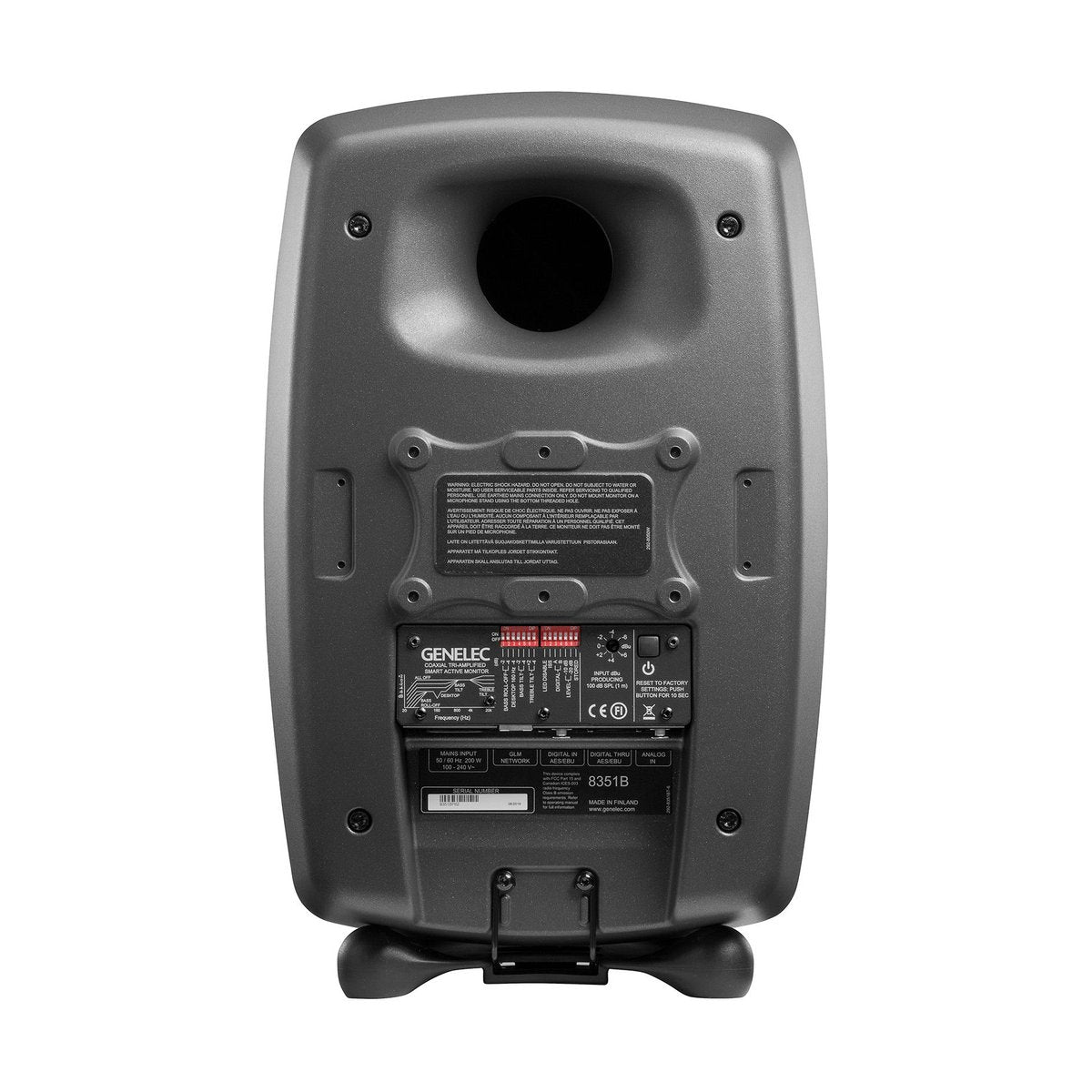 Genelec 8351B Dark Grey 3-way Coaxial SAM Active Studio Monitor