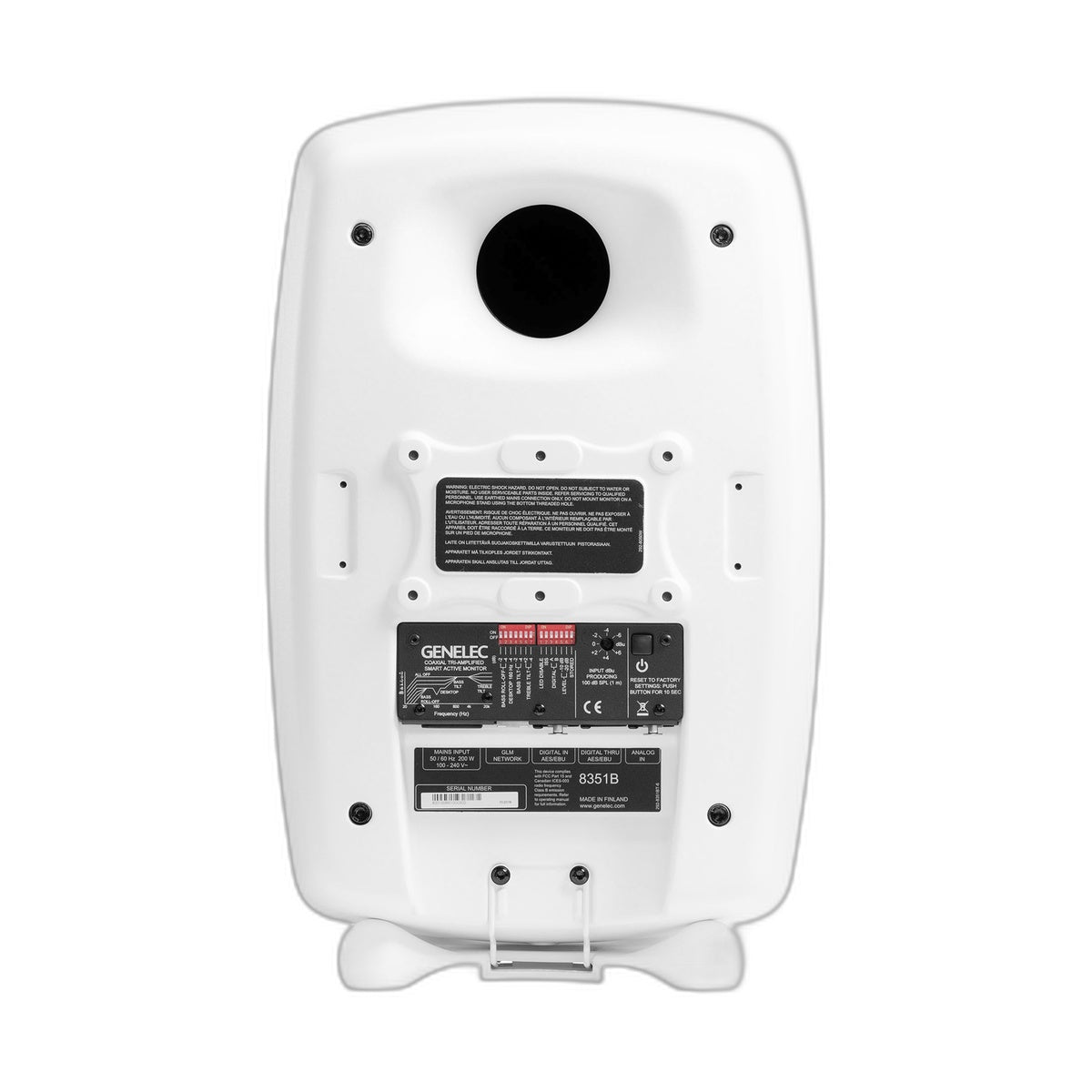 Genelec 8351B White Dual 8.5 inch Coaxial SAM Powered Studio Monitor