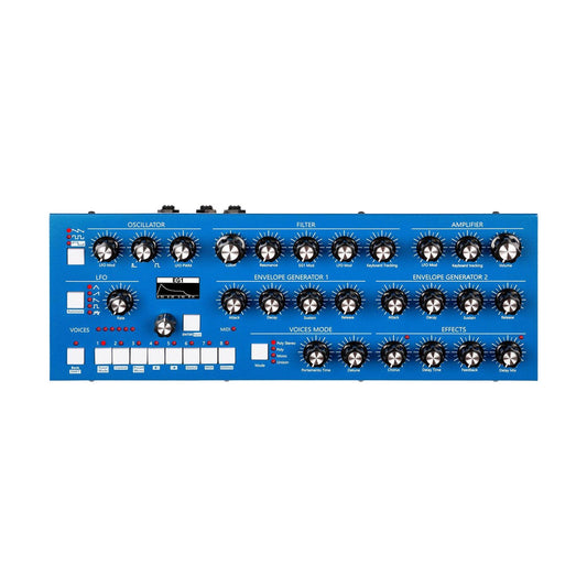 GS Music - Bree6 Desktop (Blue) Analog Synthesizer