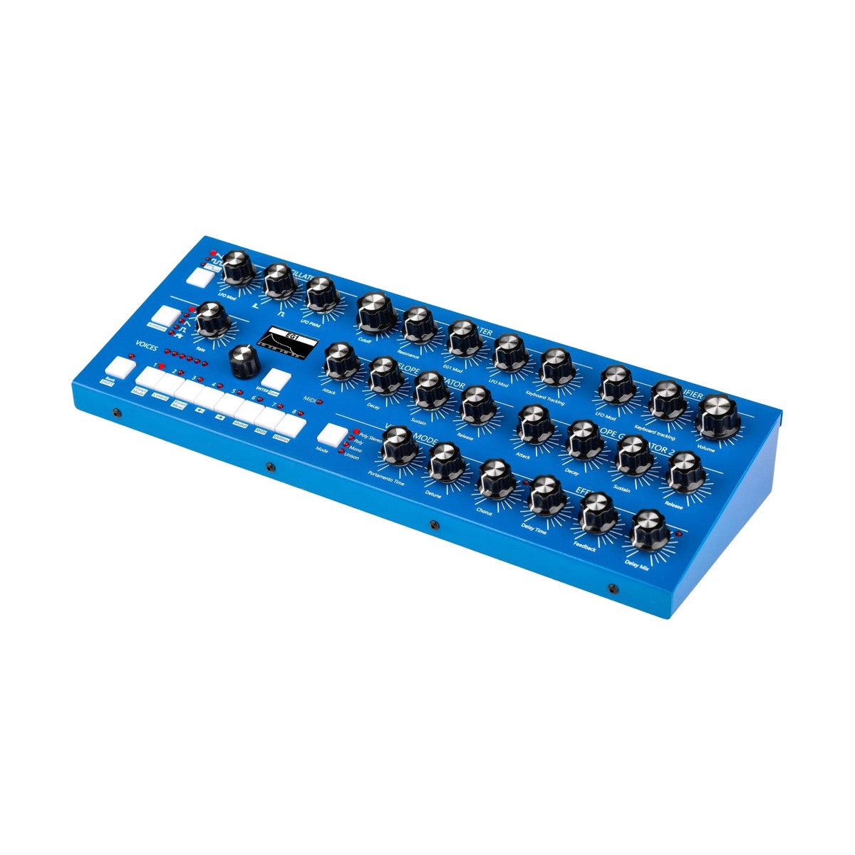 GS Music - Bree6 Desktop (Blue) Analog Synthesizer