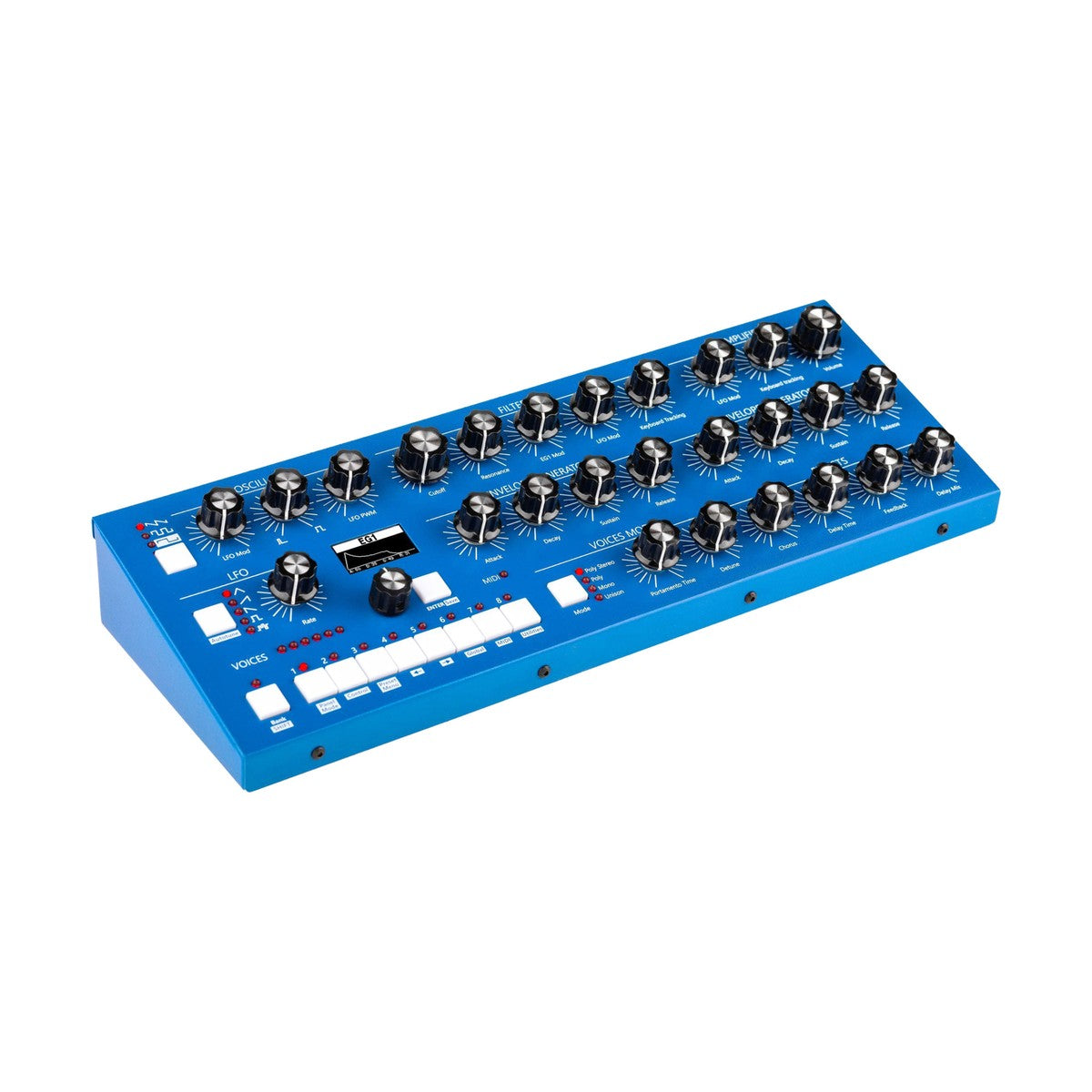 GS Music - Bree6 Desktop (Blue) Analog Synthesizer