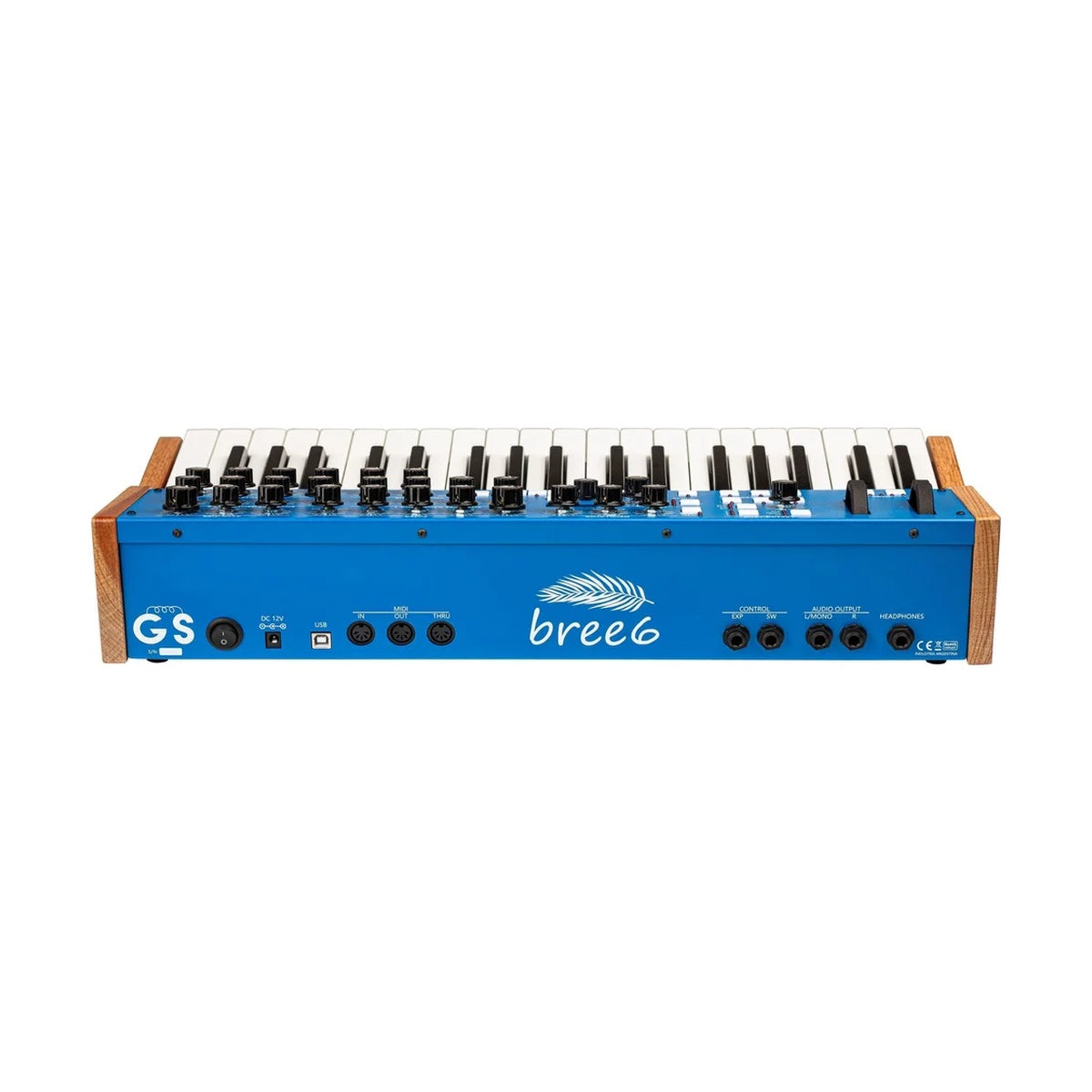 GS Music Bree6 Keyboard Blue