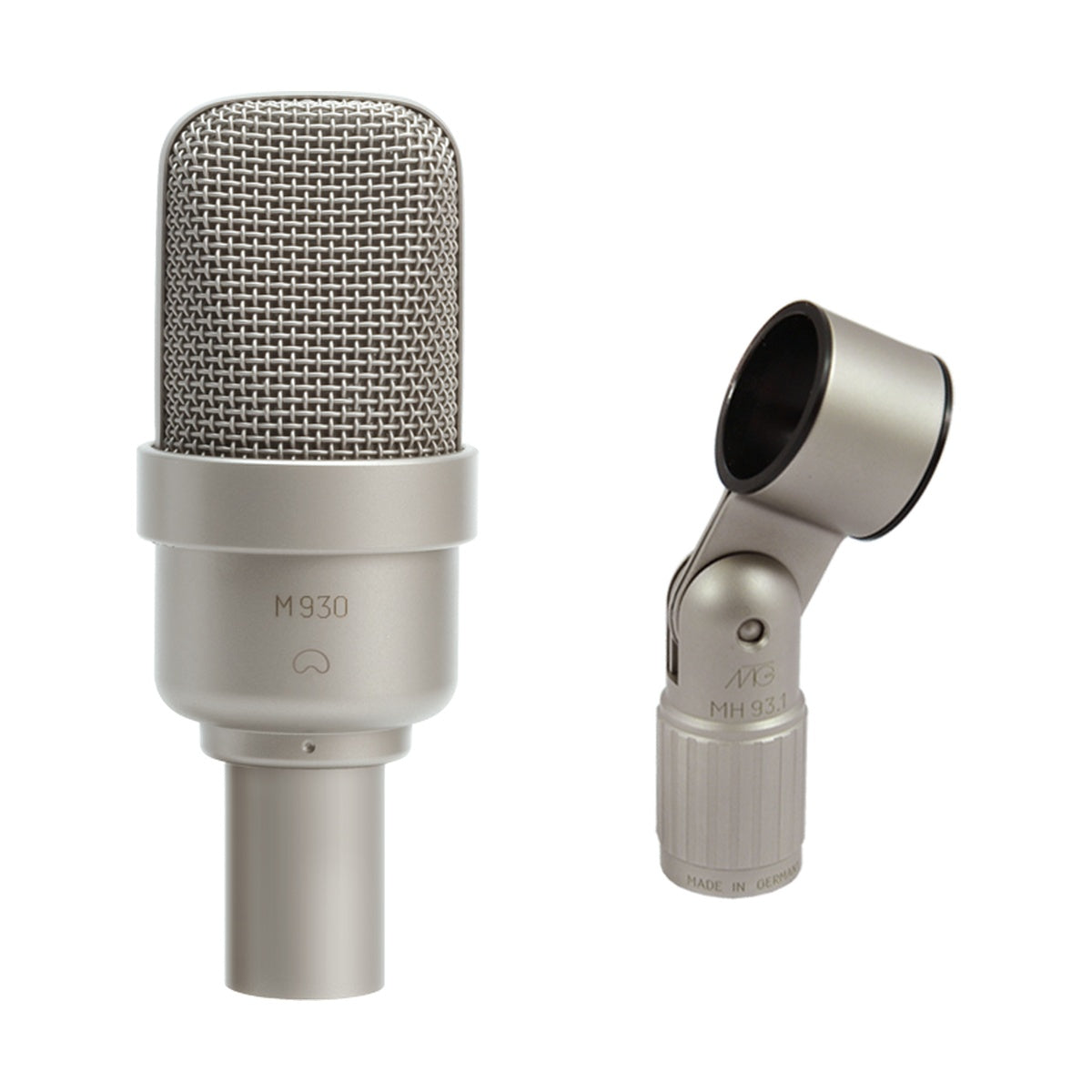 Gefell M930 satin nickel (with microphone holder MH93.1)