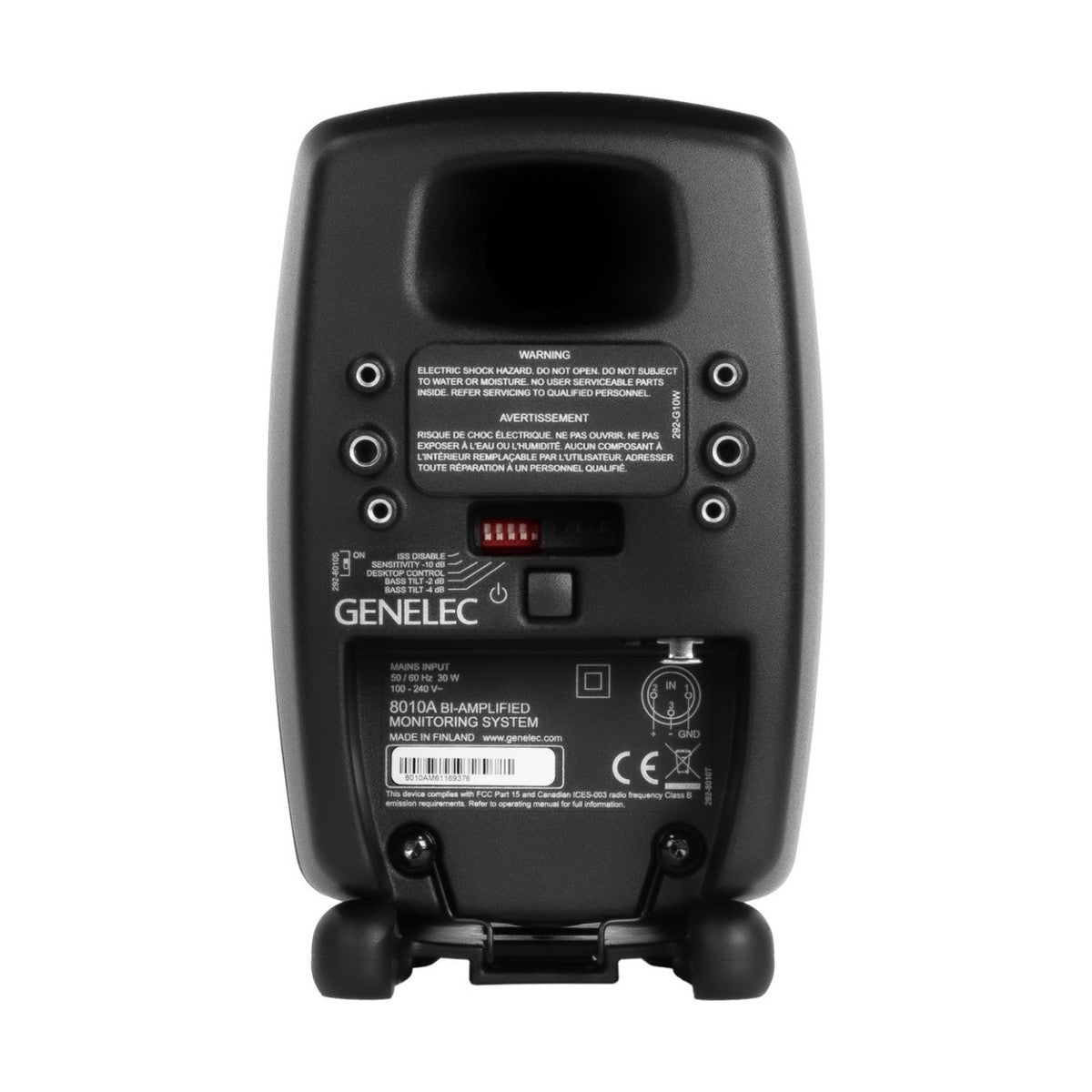 Genelec 8010A Monitor Black 3 inch Powered Studio Monitor