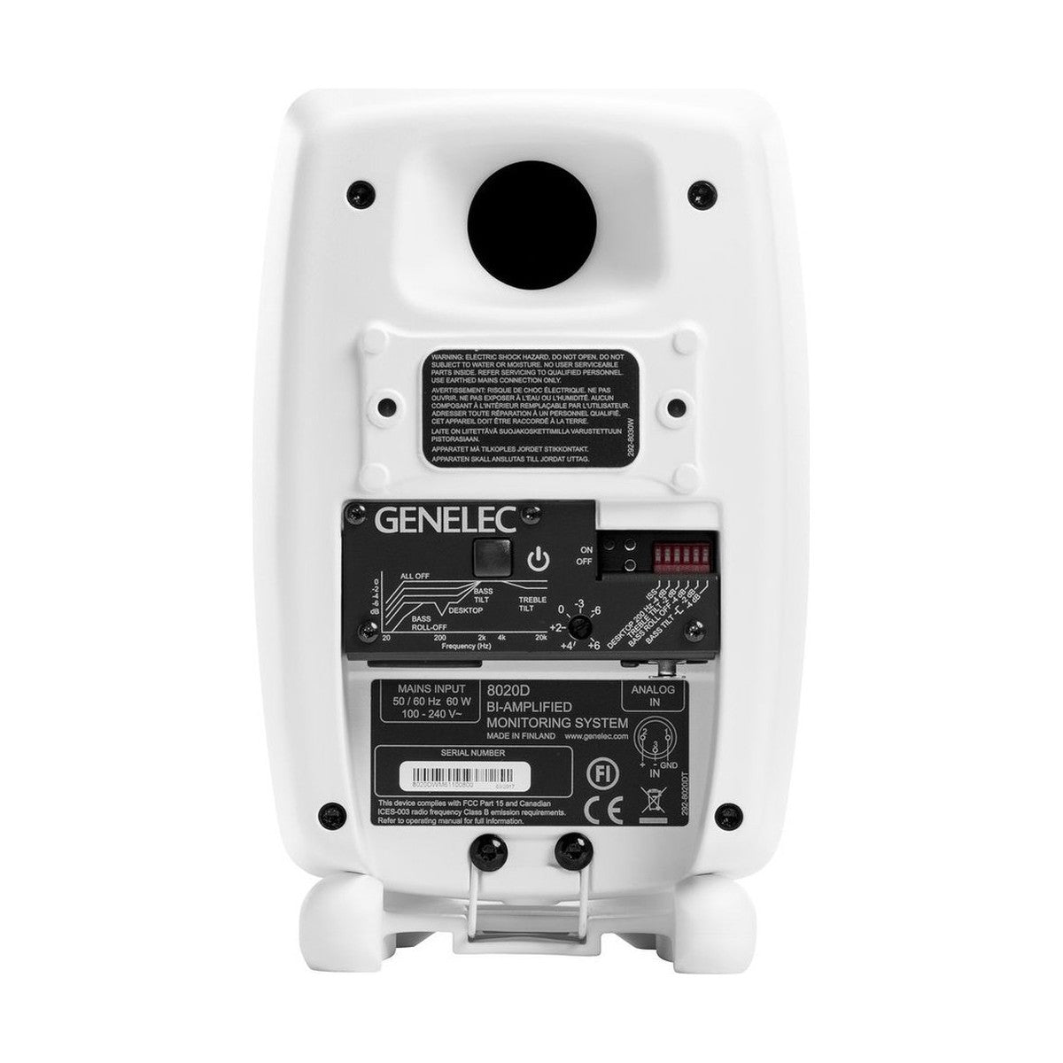 Genelec 8020D White 4 inch Powered Studio Monitor